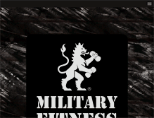 Tablet Screenshot of militaryfitness.se